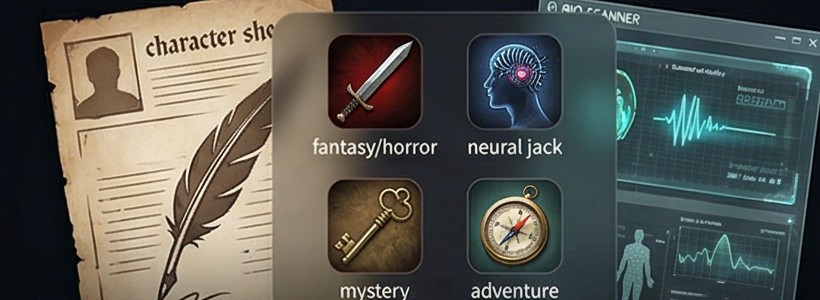 Character management preview